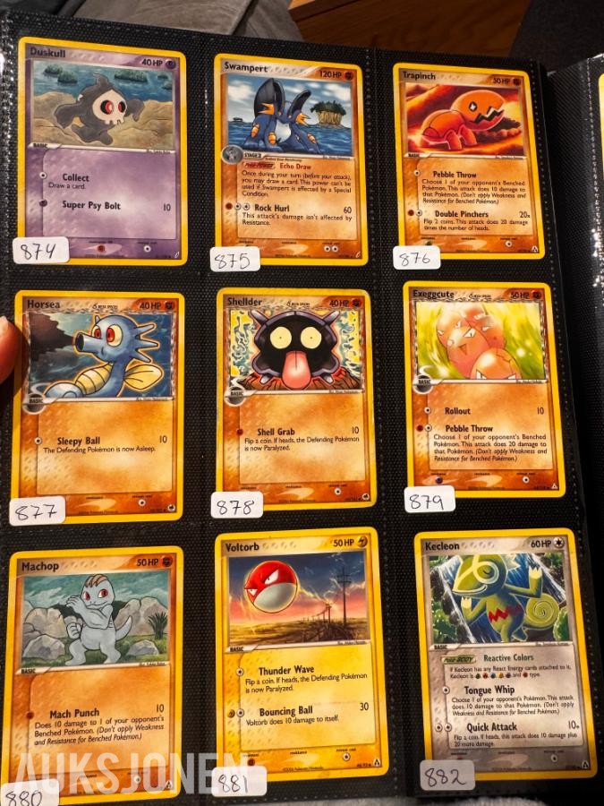 Pokemonkort samling Diverse fra 1995-2011