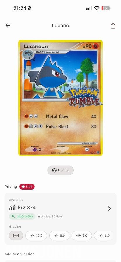 Pokemonkort samling Diverse fra 1995-2011