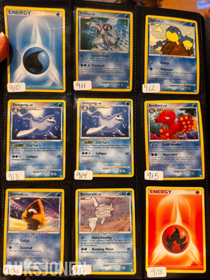 Pokemonkort samling Diverse fra 1995-2011