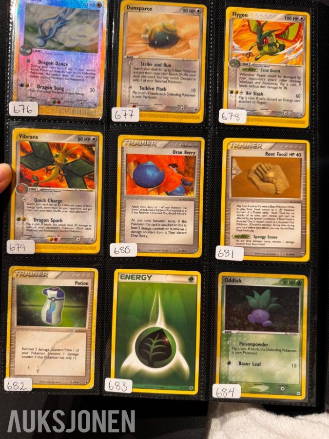 Pokemonkort samling Diverse fra 1995-2011