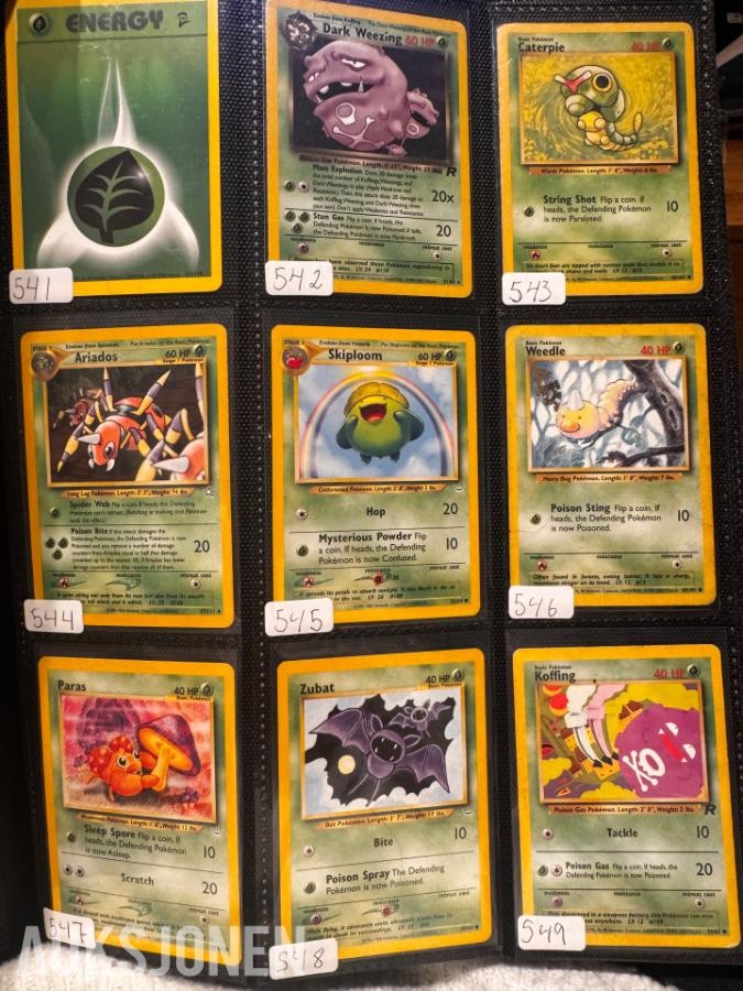 Pokemonkort samling Diverse fra 1995-2011