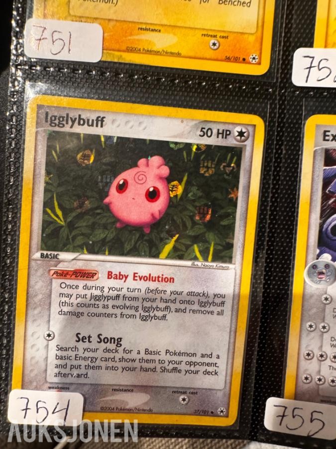 Pokemonkort samling Diverse fra 1995-2011