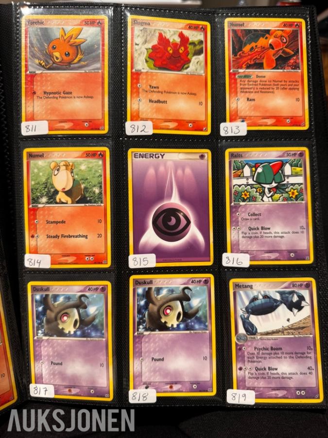 Pokemonkort samling Diverse fra 1995-2011