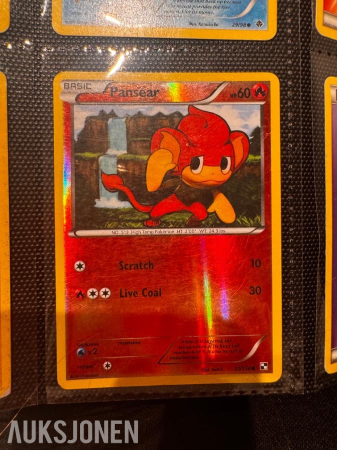 Pokemonkort samling Diverse fra 1995-2011