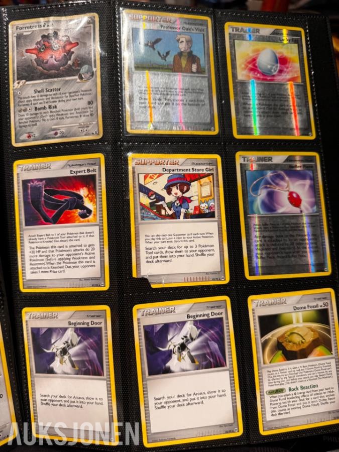Pokemonkort samling Diverse fra 1995-2011