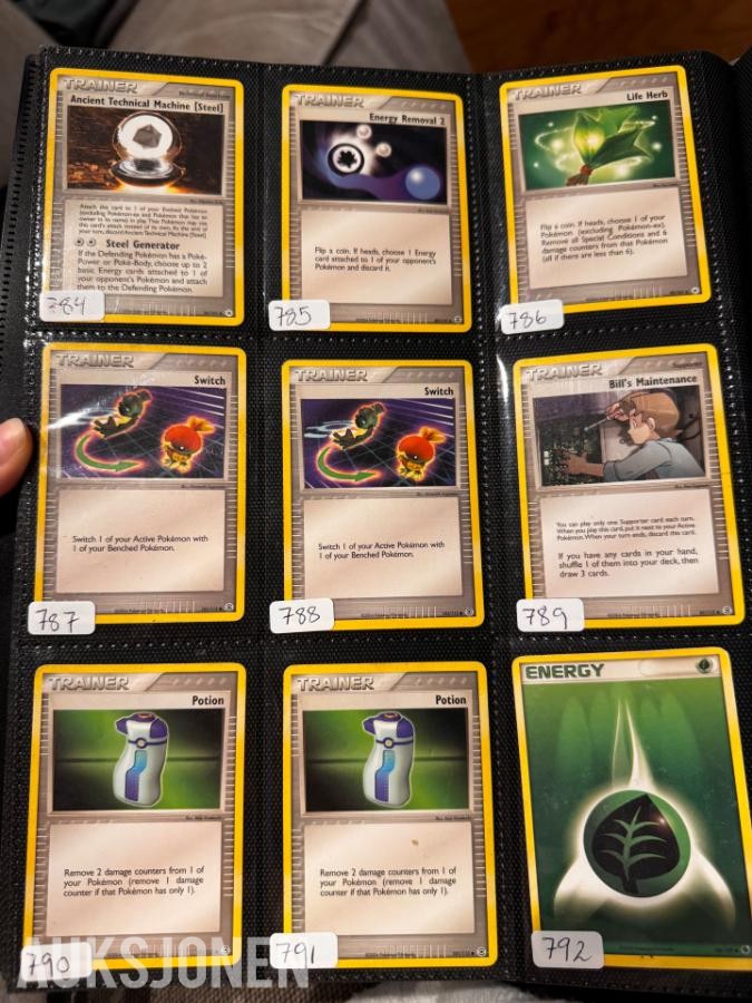 Pokemonkort samling Diverse fra 1995-2011