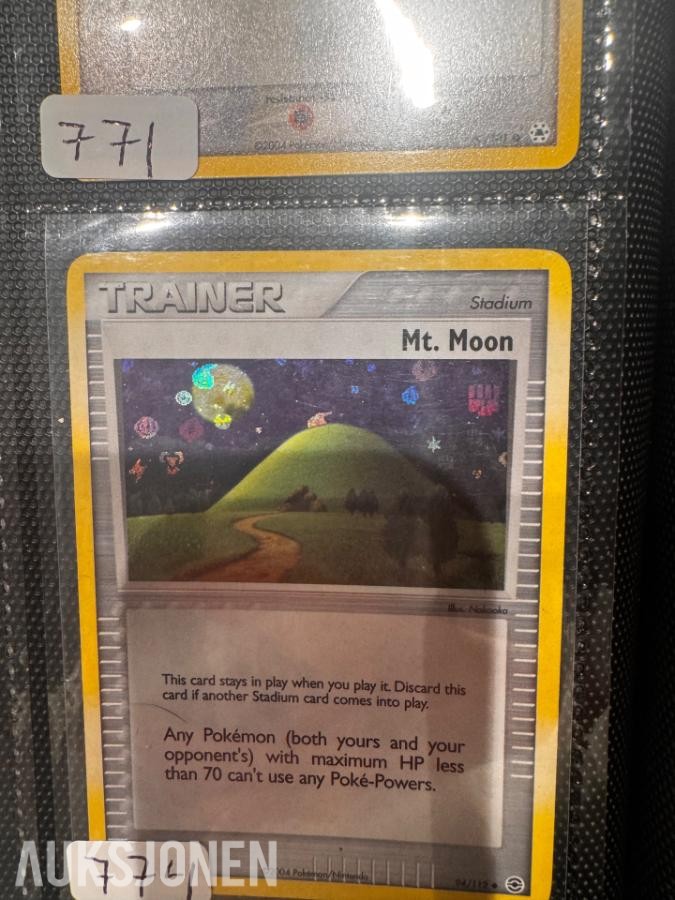 Pokemonkort samling Diverse fra 1995-2011