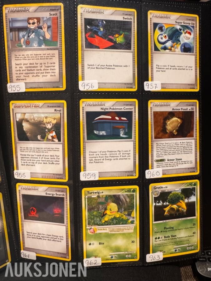 Pokemonkort samling Diverse fra 1995-2011