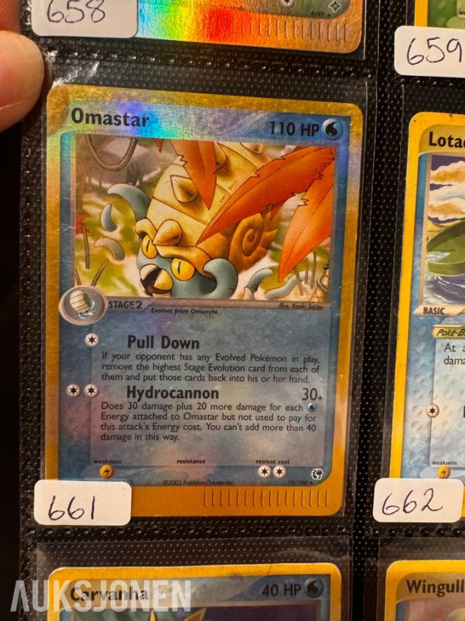 Pokemonkort samling Diverse fra 1995-2011