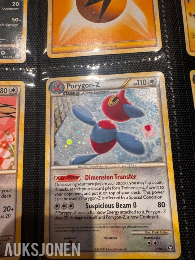 Pokemonkort samling Diverse fra 1995-2011