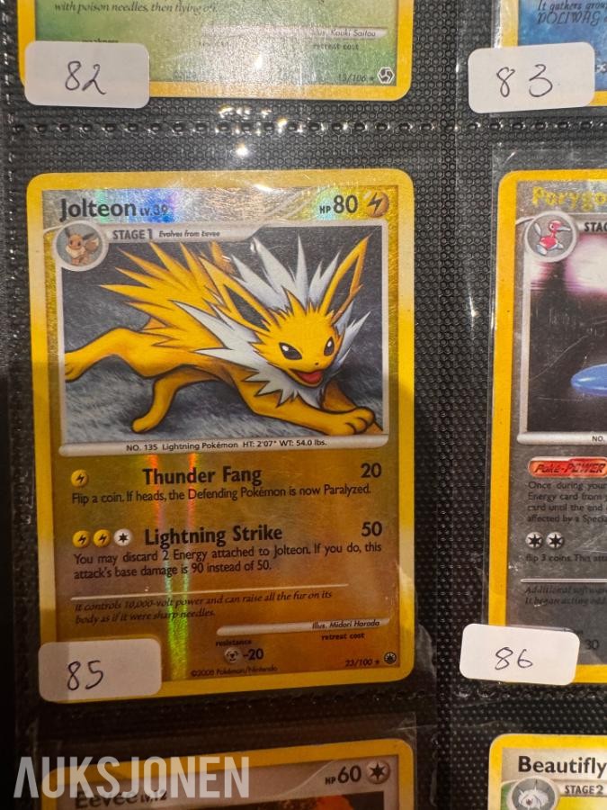 Pokemonkort samling Diverse fra 1995-2011