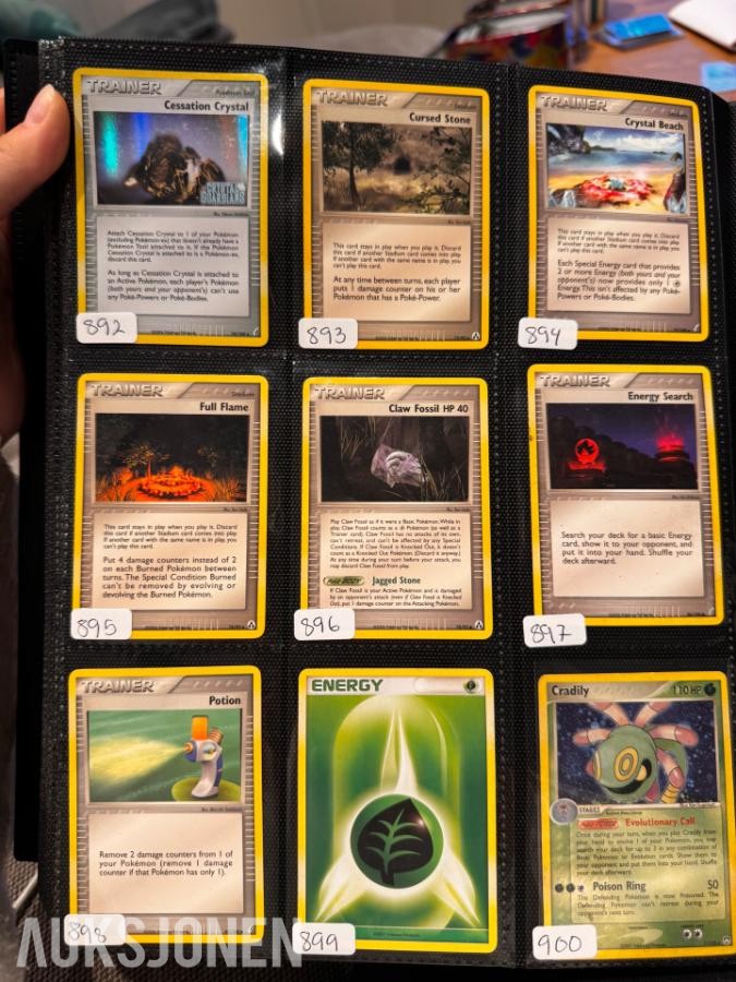 Pokemonkort samling Diverse fra 1995-2011