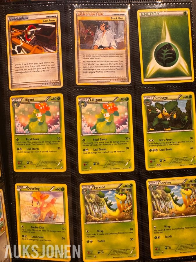 Pokemonkort samling Diverse fra 1995-2011