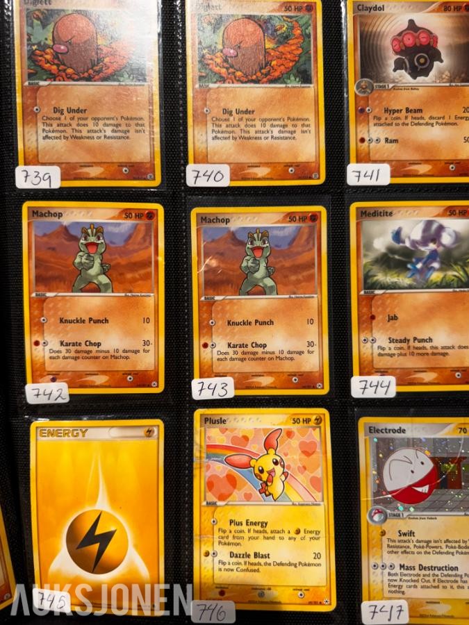 Pokemonkort samling Diverse fra 1995-2011