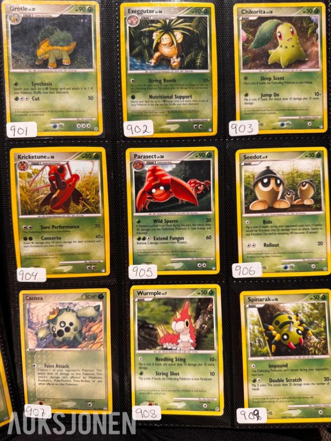 Pokemonkort samling Diverse fra 1995-2011