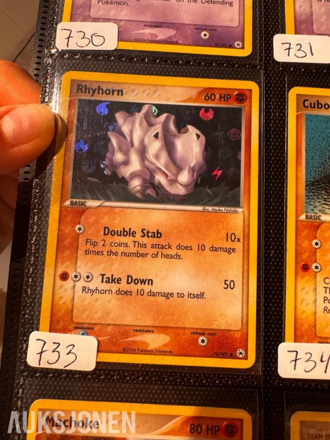 Pokemonkort samling Diverse fra 1995-2011