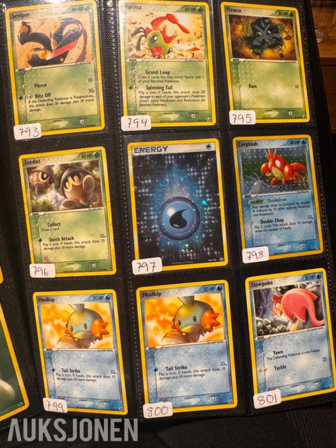 Pokemonkort samling Diverse fra 1995-2011