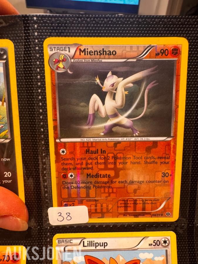Pokemonkort samling Diverse fra 1995-2011