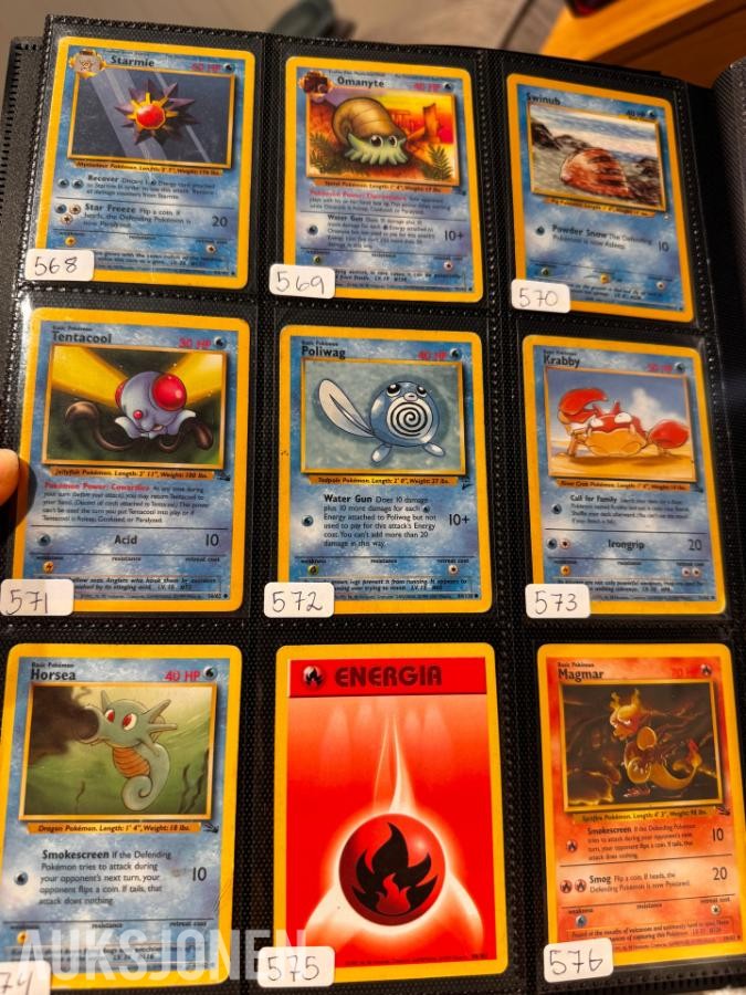 Pokemonkort samling Diverse fra 1995-2011