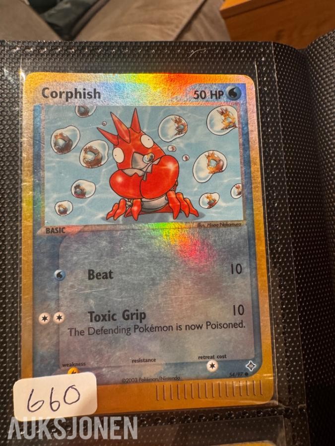 Pokemonkort samling Diverse fra 1995-2011