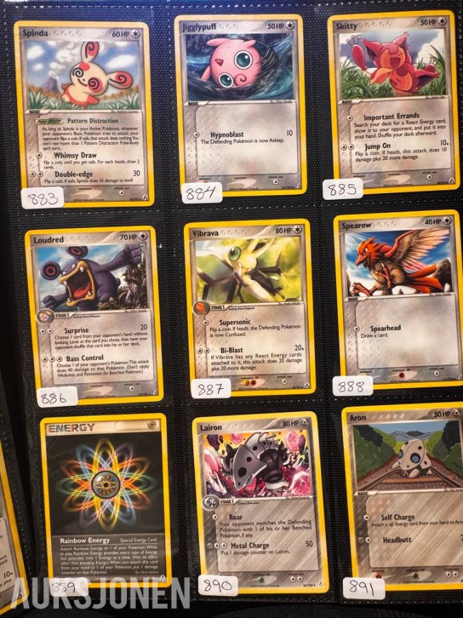 Pokemonkort samling Diverse fra 1995-2011