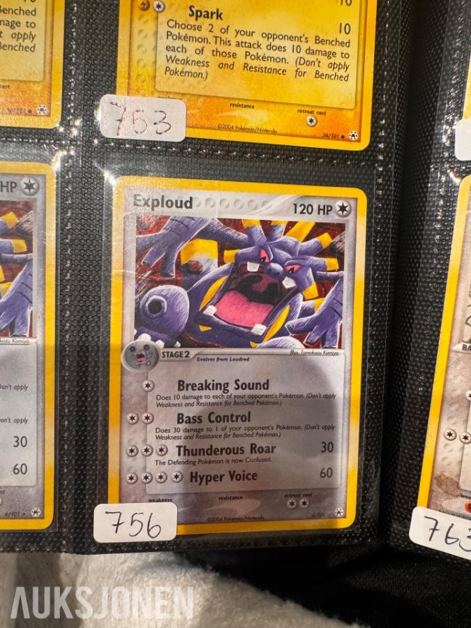 Pokemonkort samling Diverse fra 1995-2011