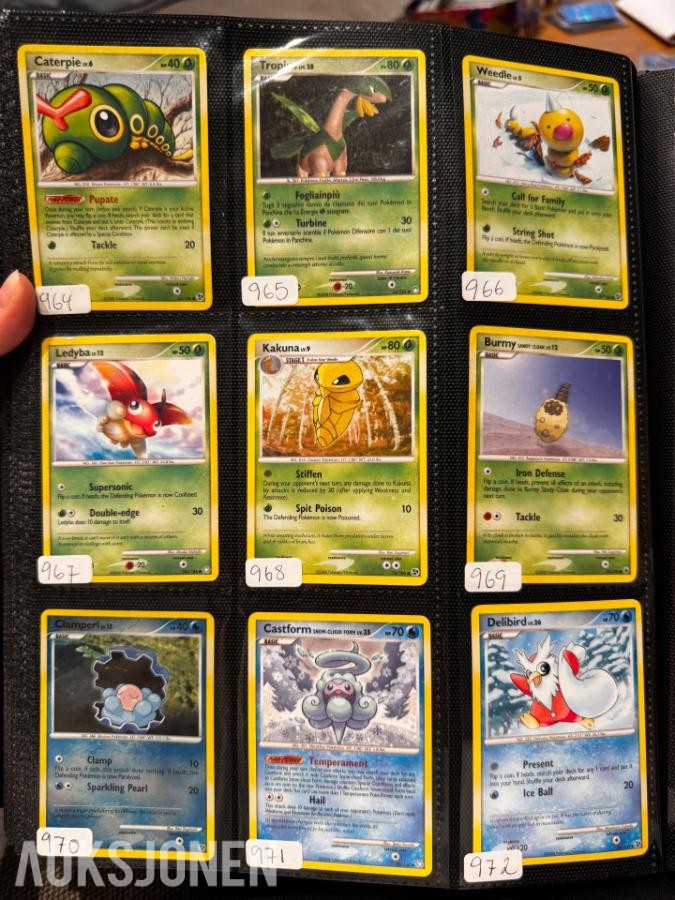 Pokemonkort samling Diverse fra 1995-2011