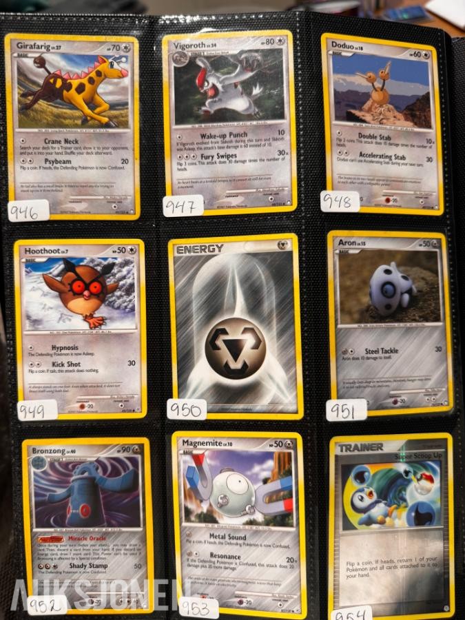 Pokemonkort samling Diverse fra 1995-2011