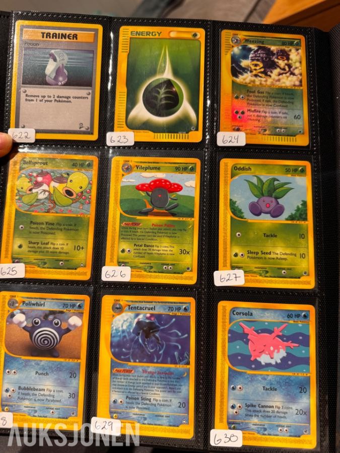 Pokemonkort samling Diverse fra 1995-2011