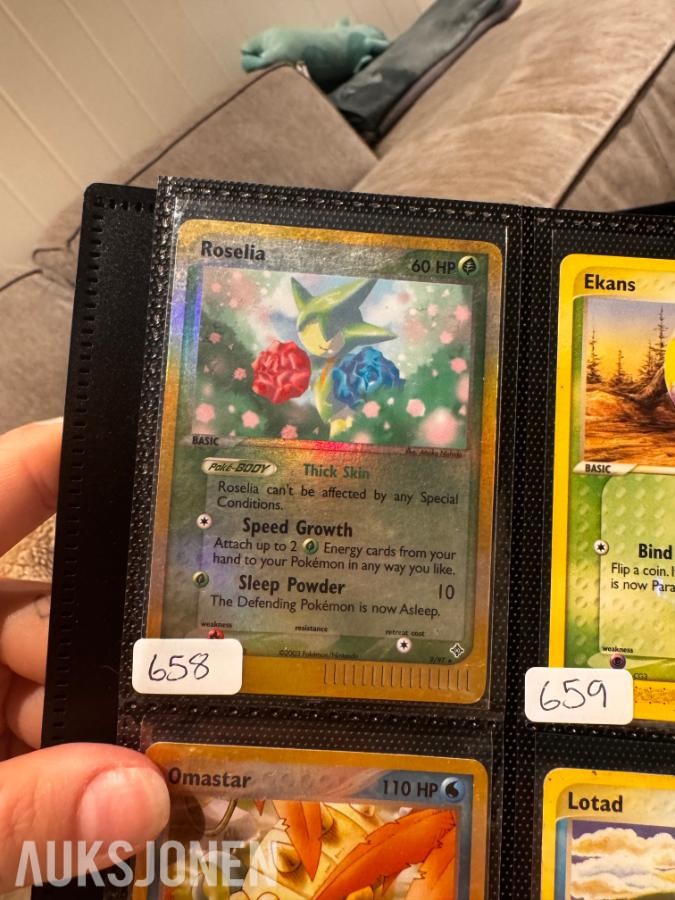 Pokemonkort samling Diverse fra 1995-2011