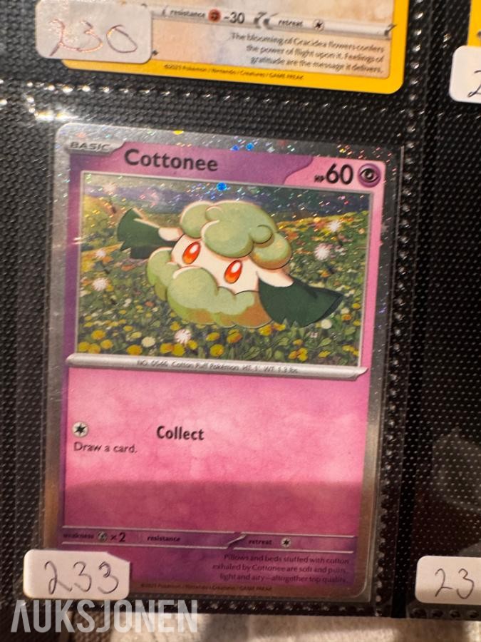 Pokemonkort samling Diverse fra 1995-2011