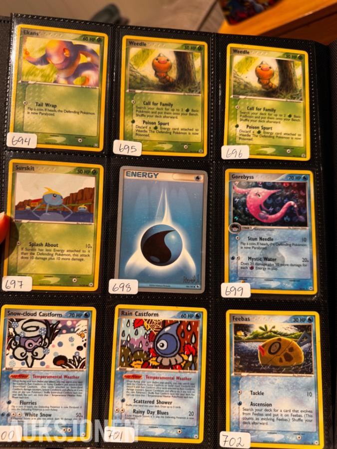 Pokemonkort samling Diverse fra 1995-2011