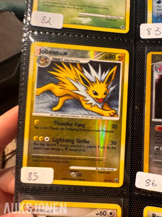 Pokemonkort samling Diverse fra 1995-2011