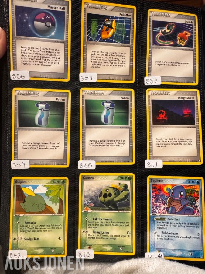 Pokemonkort samling Diverse fra 1995-2011