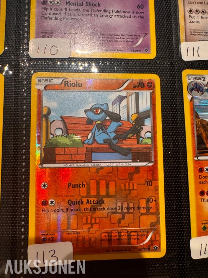 Pokemonkort samling Diverse fra 1995-2011