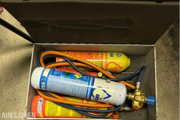 Komplett Turbo Brenner gass-/sveisesett – Wigam Oxygen / Maxy Gas – koffert Komplett Turbo Brenner gass-/sveisesett