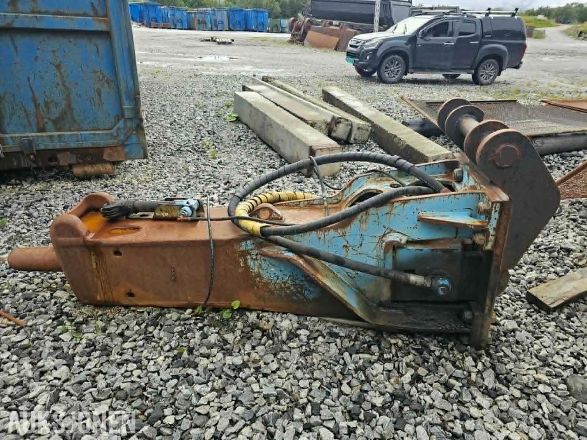 Krupp hydraulisk hammer m/km2 hurtigfeste. - Rep objekt