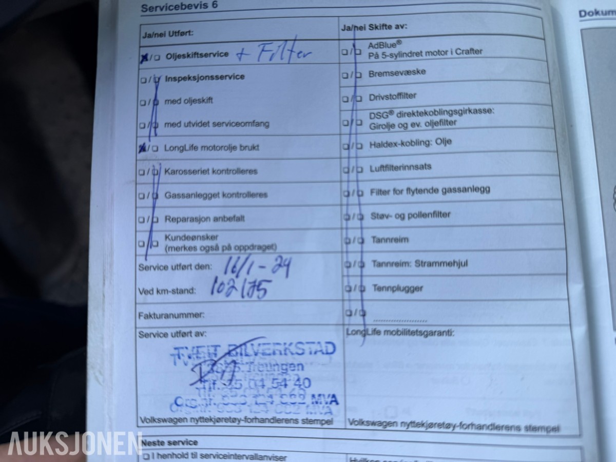 2014 Volkswagen Transporter 2.0-140 D 4MOTION, 152287km Rep.objekt – Ny clutch/svinghjul