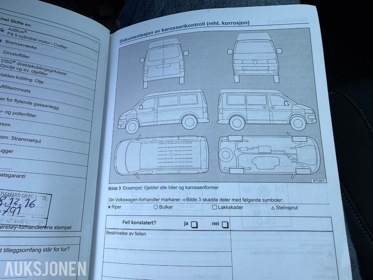 2014 Volkswagen Transporter 2.0-140 D 4MOTION, 152287km Rep.objekt – Ny clutch/svinghjul