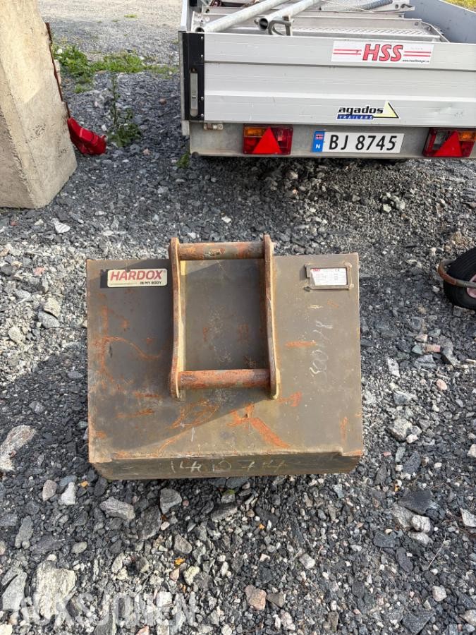 SMP graveskuffe med tenner
