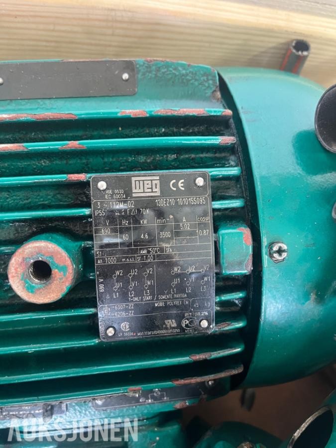 Wag og adda motor 112M-02, FC90S-4