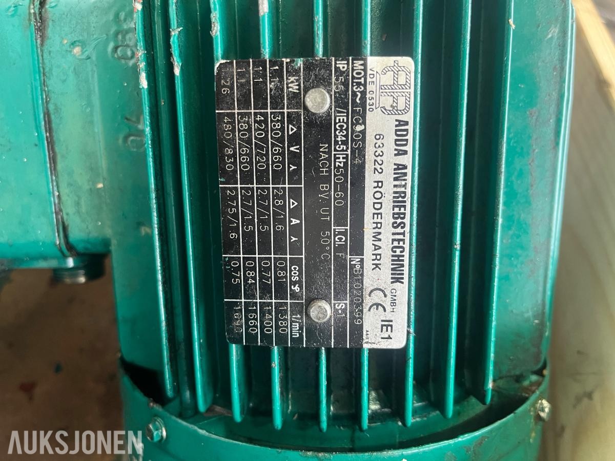 Wag og adda motor 112M-02, FC90S-4