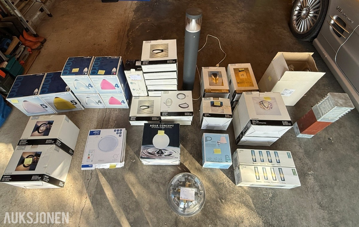 Diverse lamper - ingen minstepris