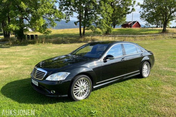 2007 Mercedes-Benz S 320L CDI 3.0 235HK 4MATIC DESIGNO AMG ACC WEBASTO