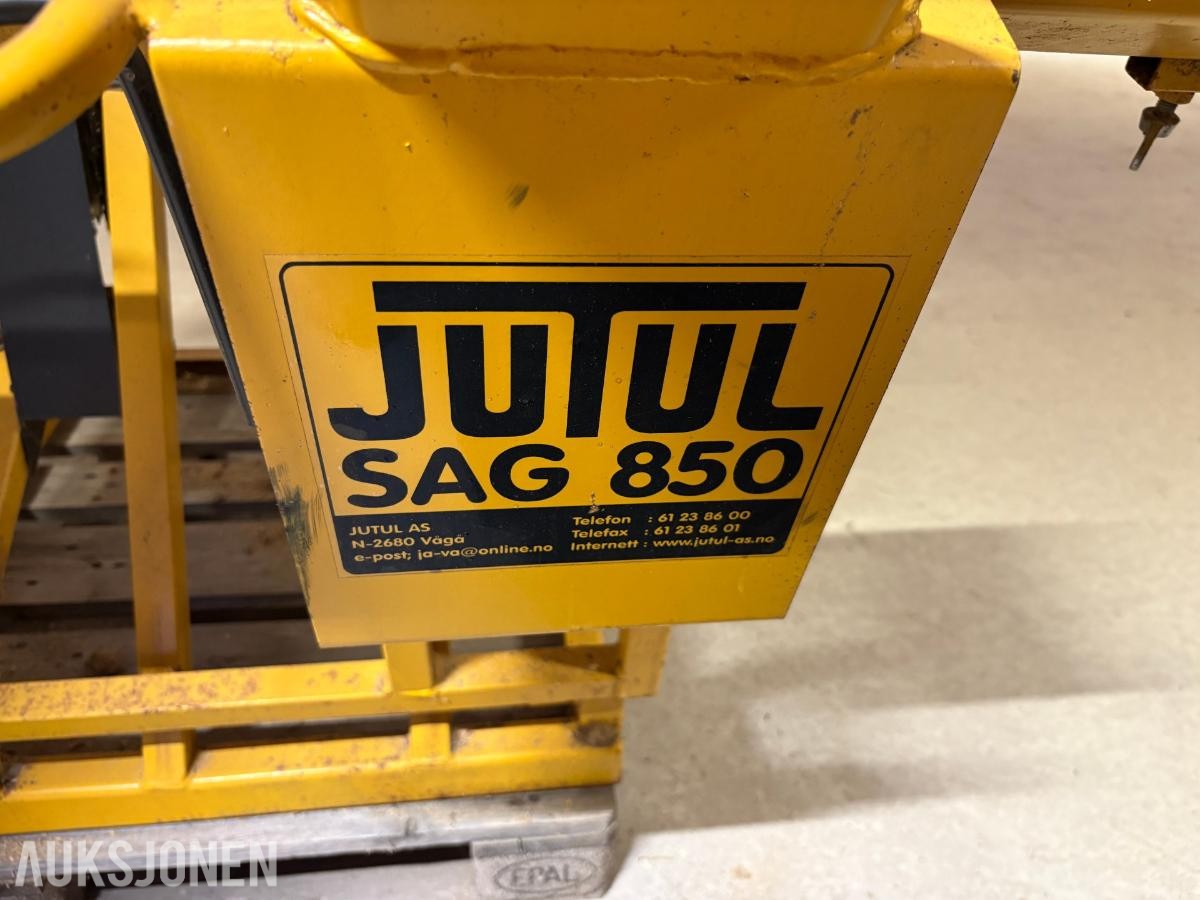 Jutul kappsag  SAG 850  med kraftoverføringsaksel
