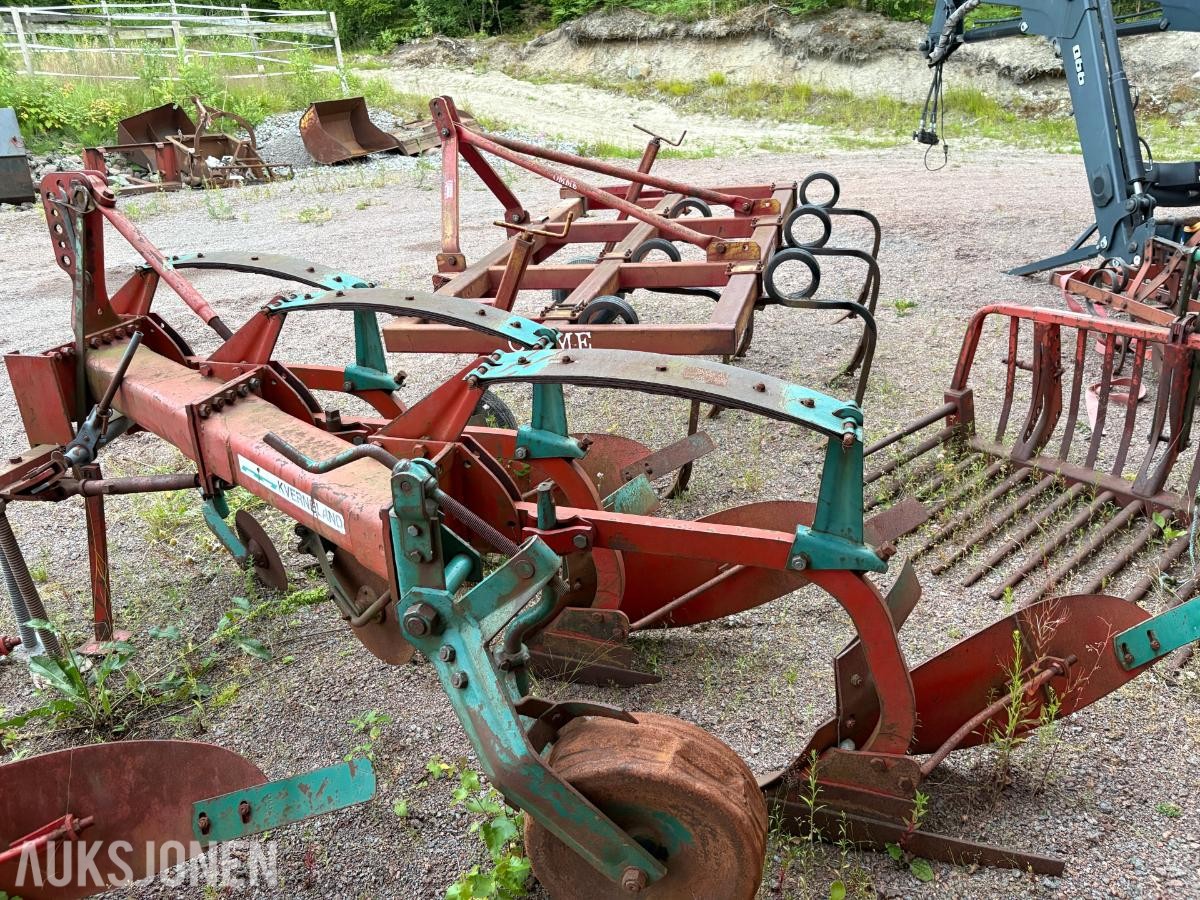 Kverneland 3 skjærs plog 14 "