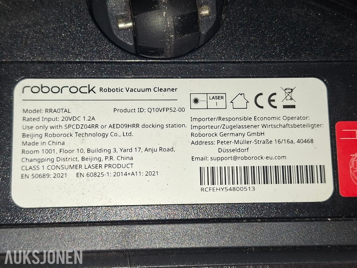 2025 Roborock Q10 VF+ Robotstøvsuger