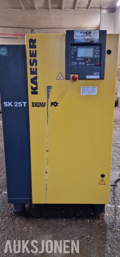 2012 Kaeser SK 25T skrukompressor