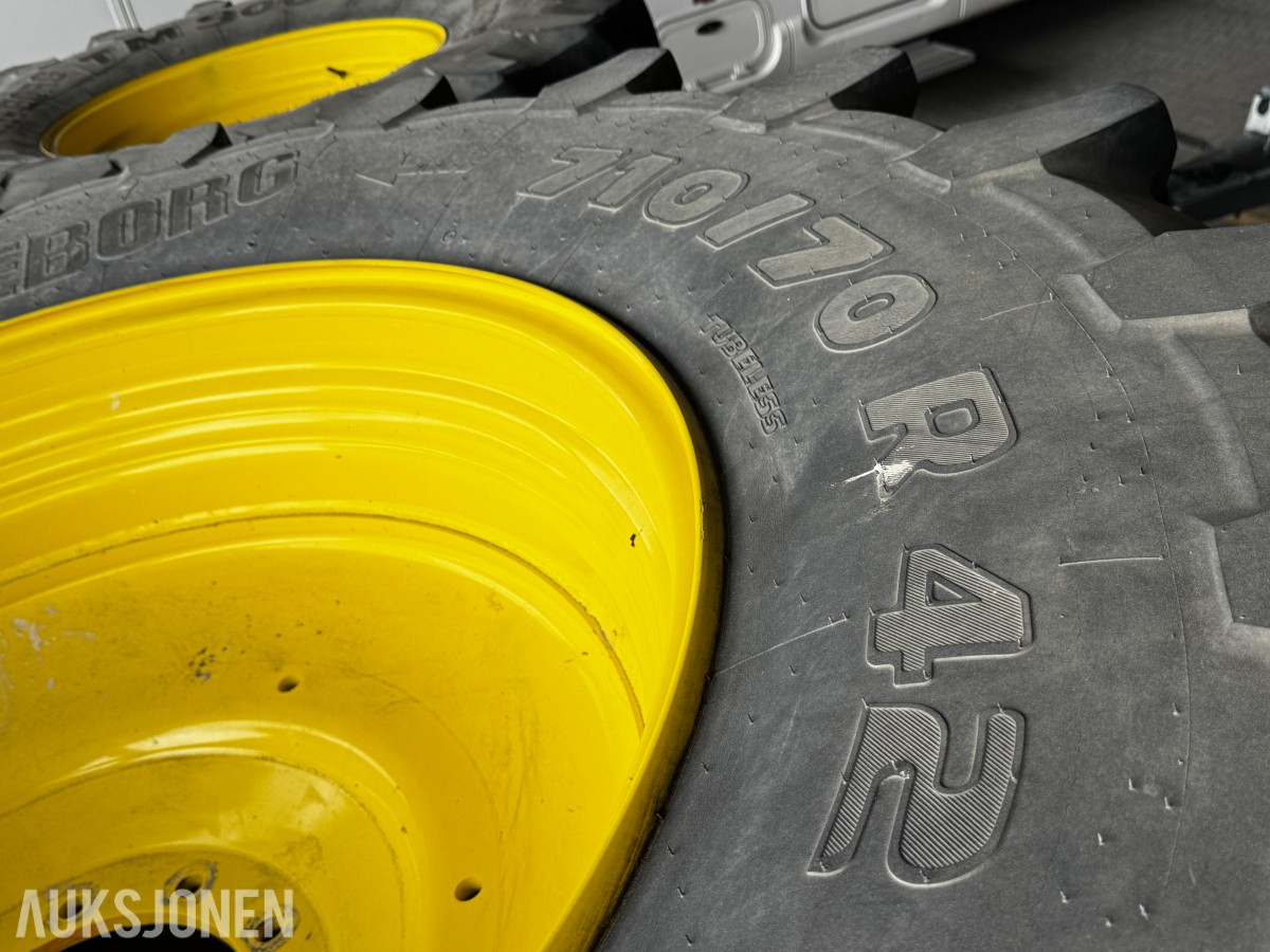 John Deere Trelleborg traktorhjul 600/70 R28 + 710/70 R42