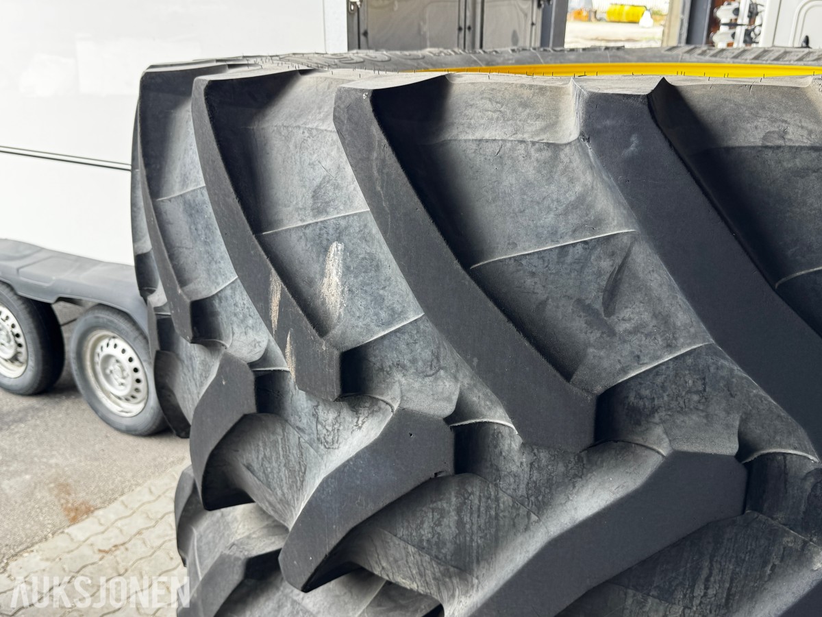John Deere Trelleborg traktorhjul 600/70 R28 + 710/70 R42